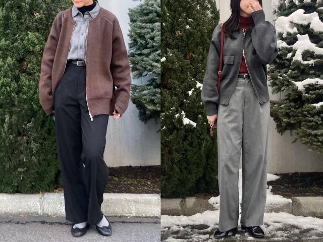 【ユニクロ】絶賛のリアルコーデ「レッド・ブラウン・イエロー」札幌女子インスタグラム発見！