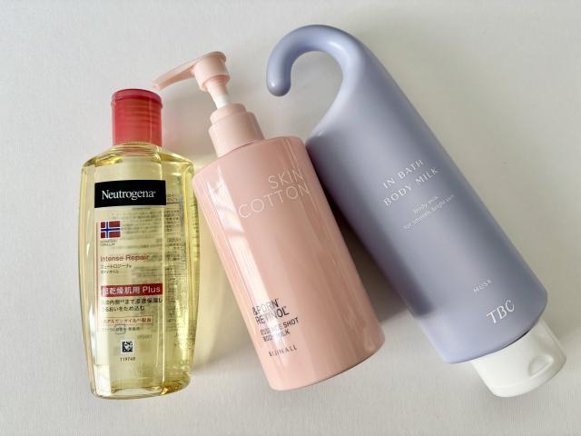 インバス　アウトバス　保湿　乾燥　おすすめ　ボディケア　ボディミルク　ボディオイル　濡れたまま　