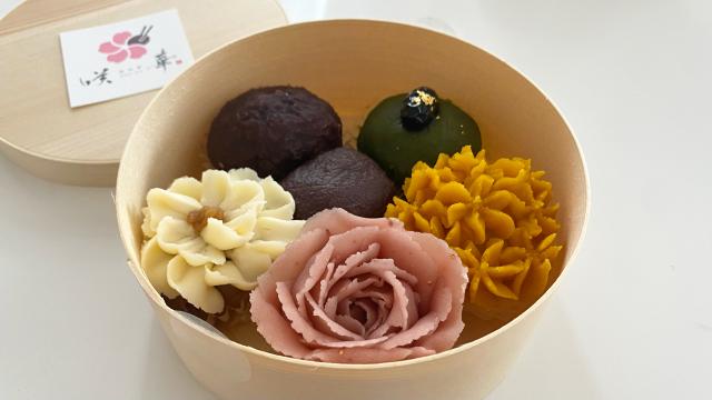Sasaru 進化系おはぎ ビジュアルは お花 味は ケーキ 見て食べて楽しすぎる 札幌