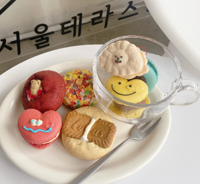 ソウルテラス　焼き菓子　クッキー　トゥンカロン　韓国スイーツ