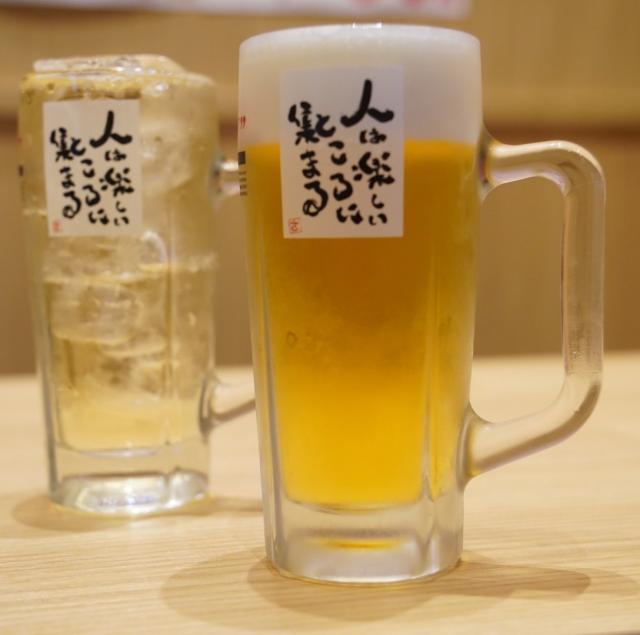 札幌　せんべろ居酒屋　新時代　ビール