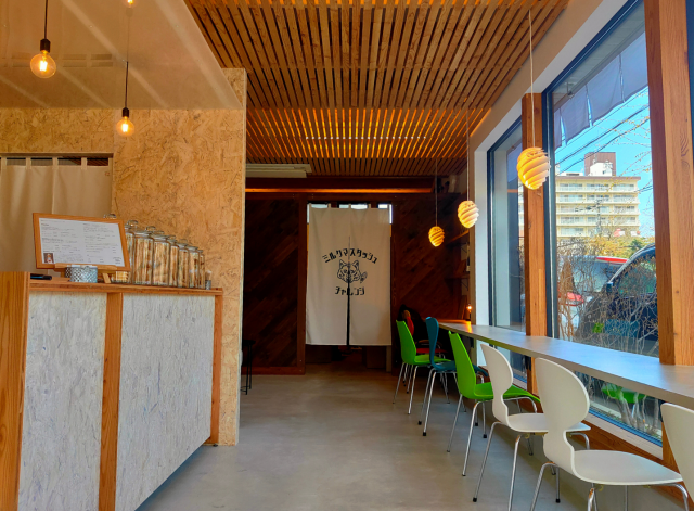 ミルクマスタッシュチャレンジ 店内