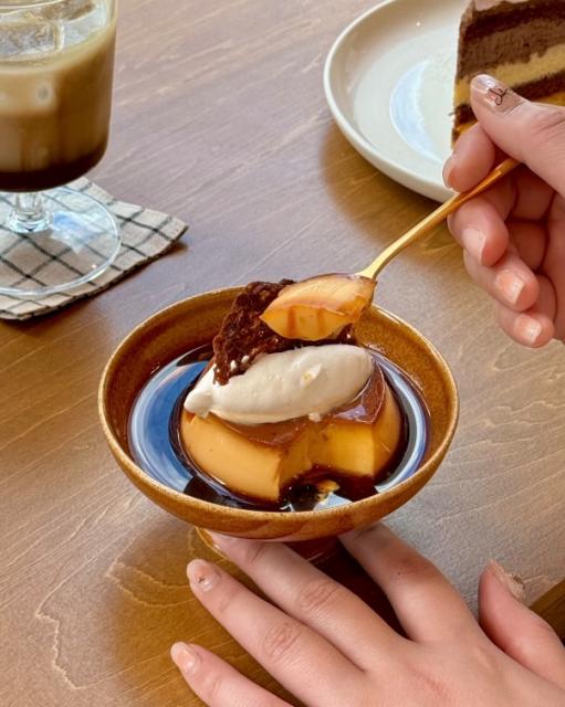 森香珈琲 プリン