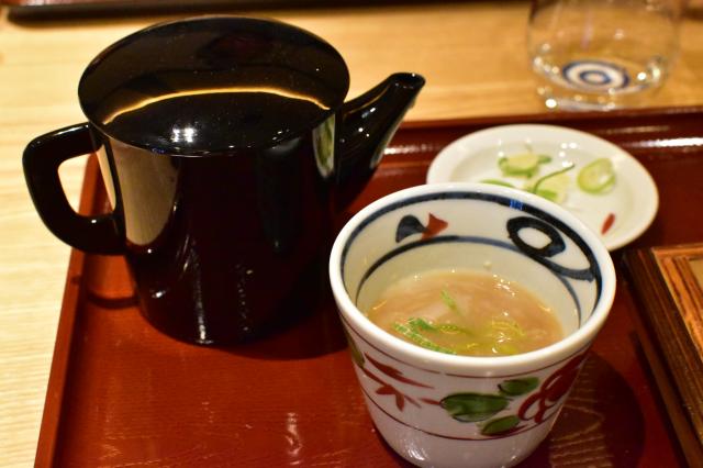 北堂 そば湯
