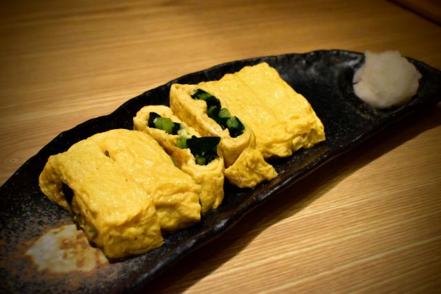 行者ニンニク入り出汁巻き玉子