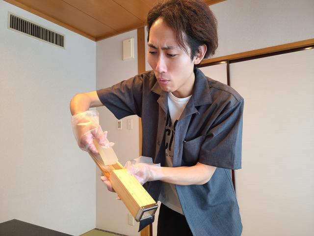 ラベンダー餡蜜