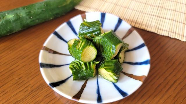 きゅうり安い時の最高レシピ！「蛇腹きゅうりの甘酢漬け」の作り方「1週間保存できます」