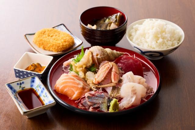 函館ダイニング雅家 雅家函館刺身定食