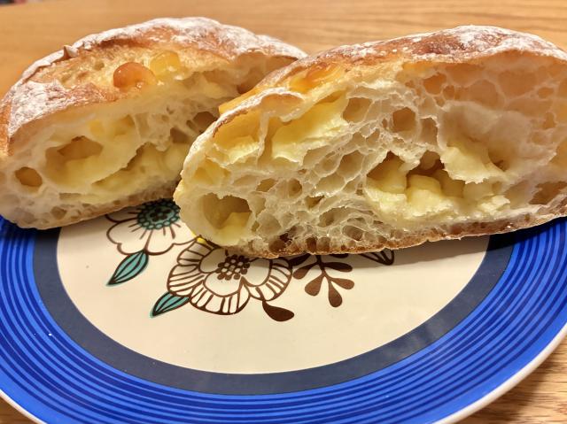 チーズリュスティック　断面