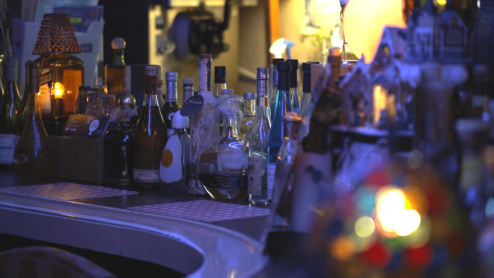 アイスクリームバー 北海道ミルク村 カウンター