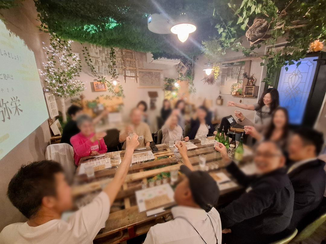 日本酒部開催の様子