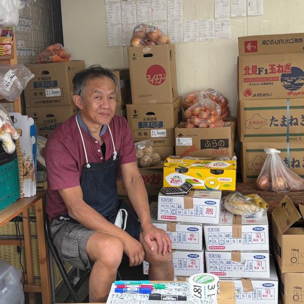 60歳とのことでしたがとても若々しい店主の佐藤晃一さん