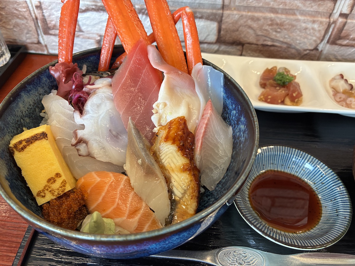 一心の海鮮丼