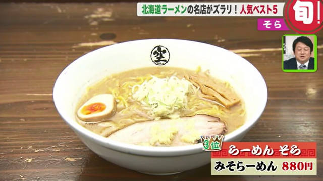 Sasaru 札幌ら めん共和国人気ラーメンランキング