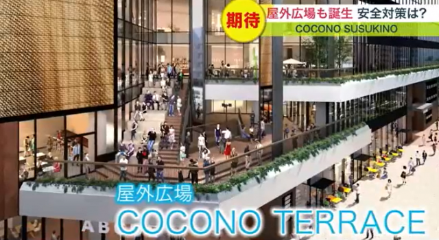 札幌　再開発　すすきの　ココノススキノ　新店　開業日