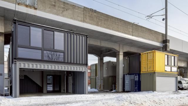 琴似の高架下にコンテナ型「大人の秘密基地」が出現！“趣味×仕事”が可能な拠点が誕生