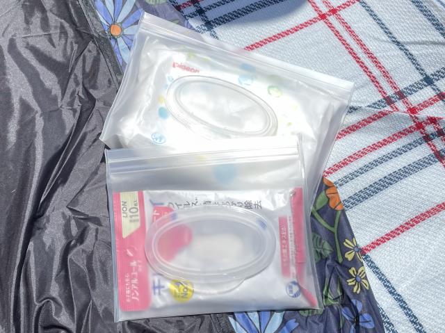 セリア ふた付きウェットシートケースクリア