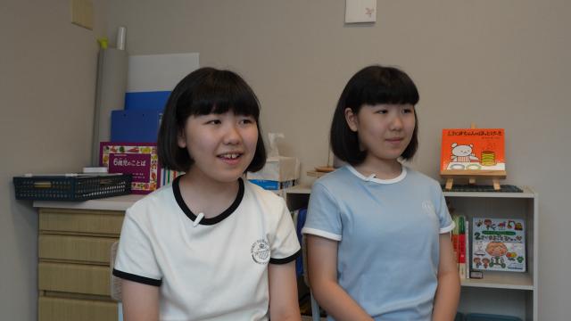 金森巴菜さんと比菜さん