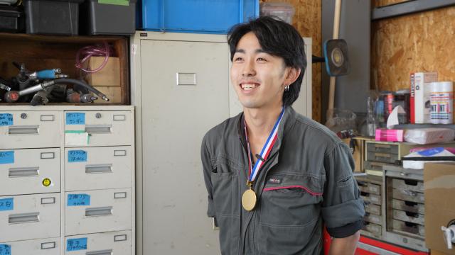 就労継続支援B型事業所D.Factory 整備士・生活支援員 草間 奨太さん