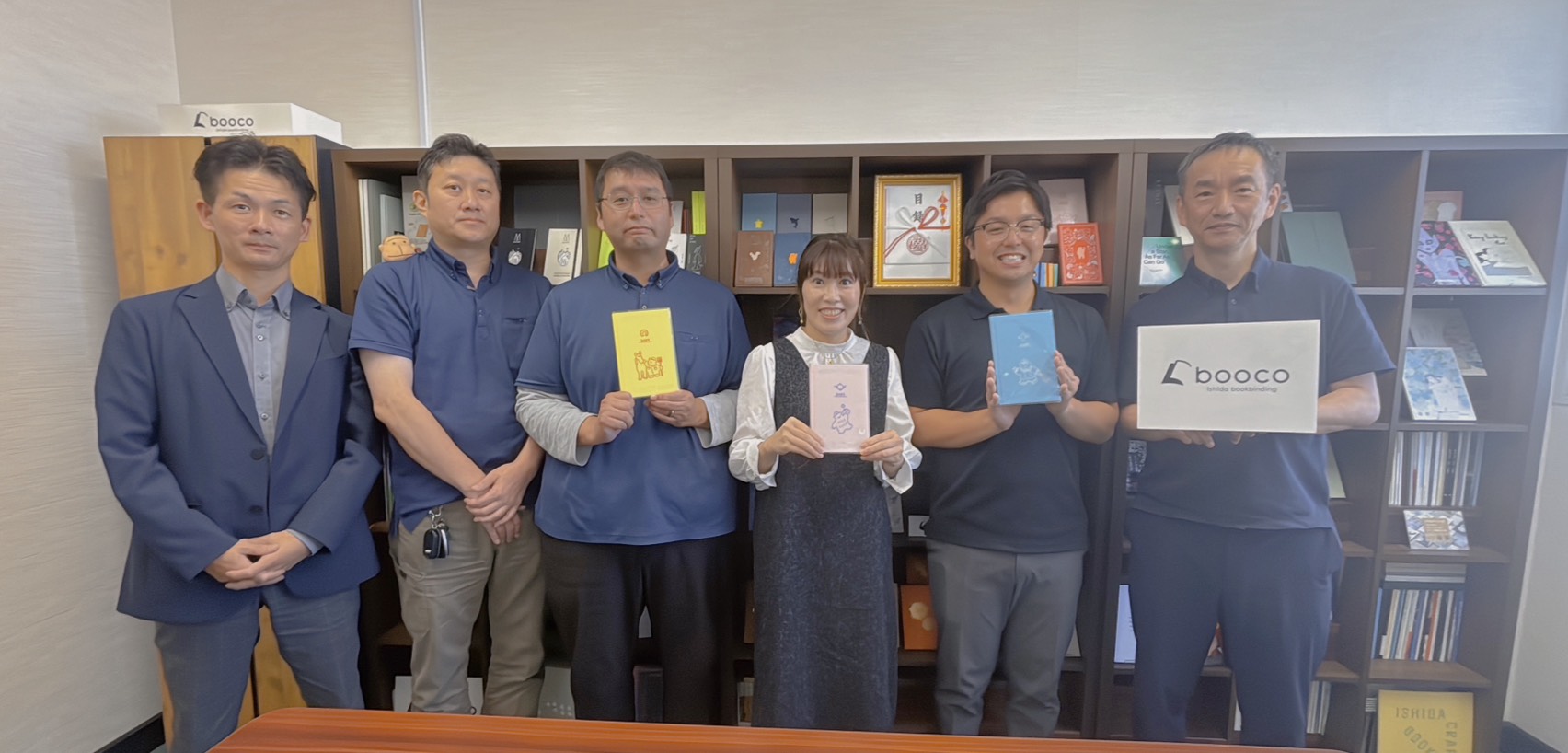 石田製本の皆さんと