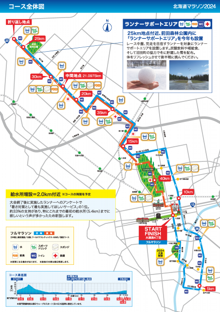 北海道マラソン2024 交通規制　札幌