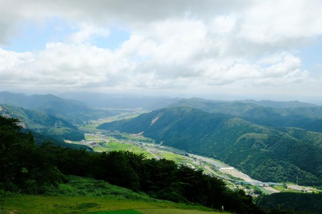 白山と白山市の風景