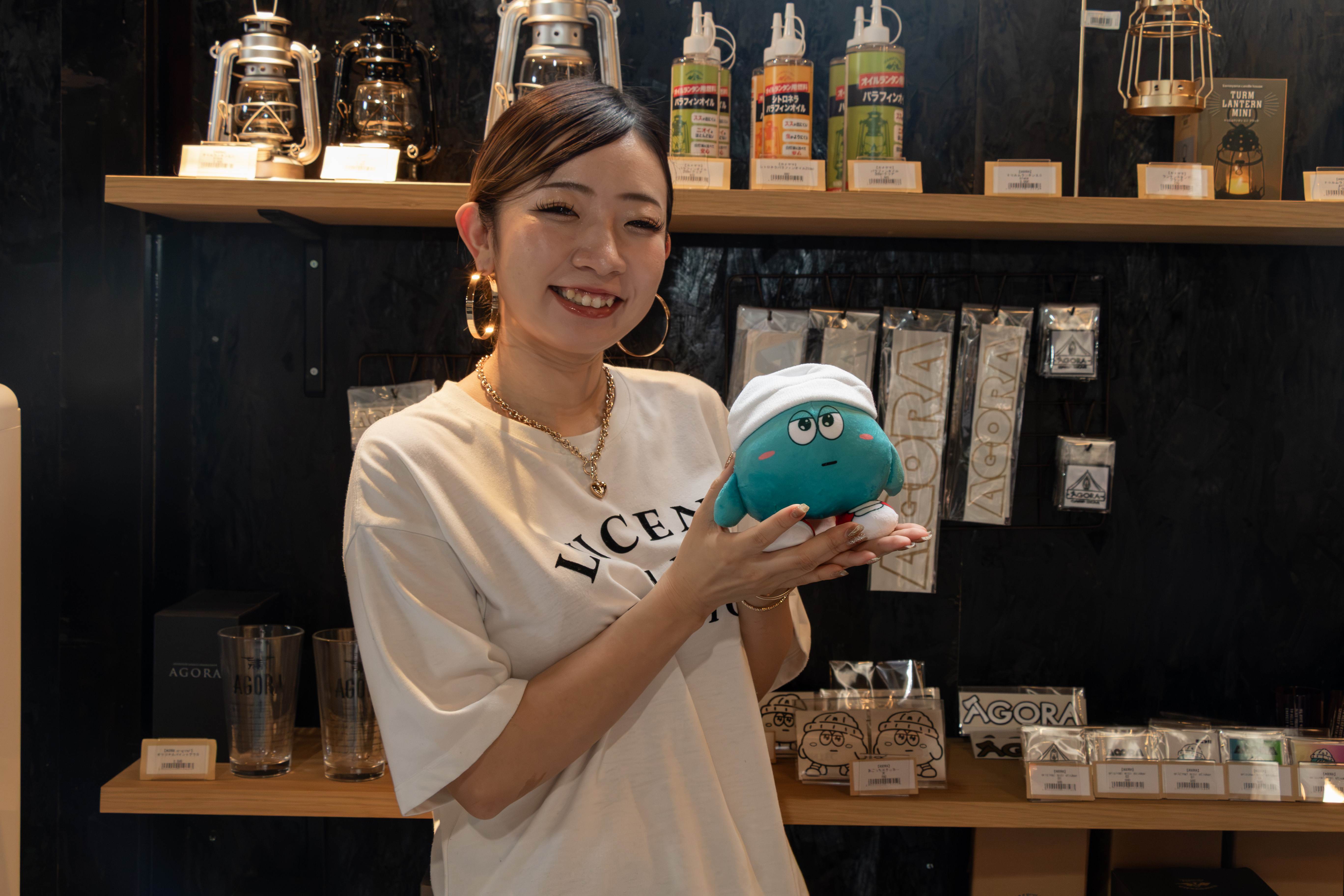 札幌のアウトドアショップ「AGORA」のオリジナルキャラクター