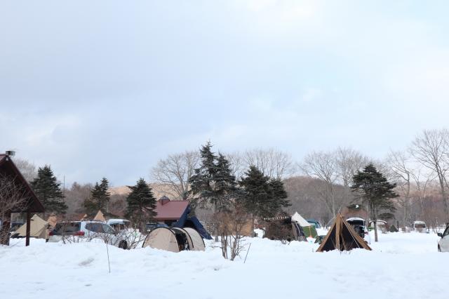 苫小牧　アルテン　冬キャンプ　北海道　アウトドア