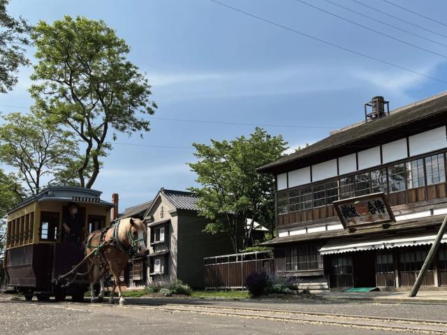 北海道開拓の村｜馬車鉄道や食堂グルメを楽しむレトロさんぽに出かけ