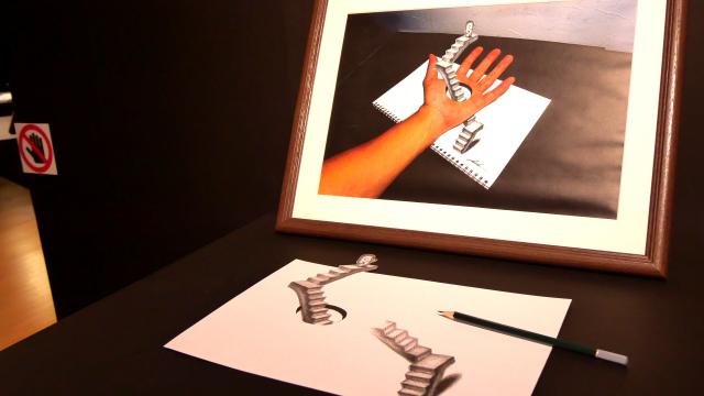 永井秀幸　サッポロファクトリー　展示　3Dアート