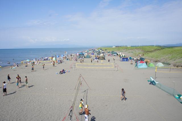 あそびーち石狩　石狩浜海水浴場