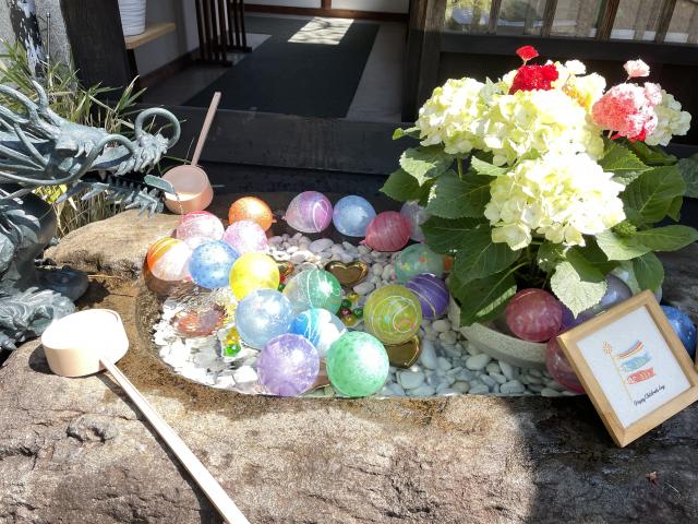 琴似神社 花手水