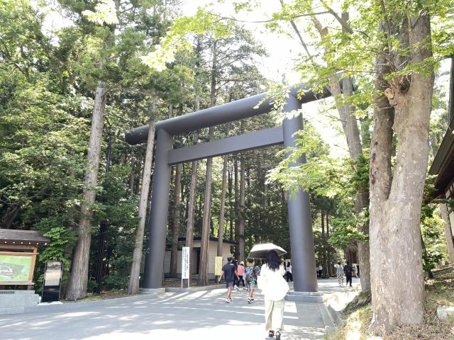 北海道神宮 令和の鳥居