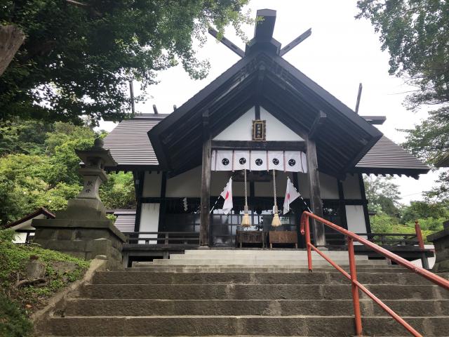 虻田神社　拝殿