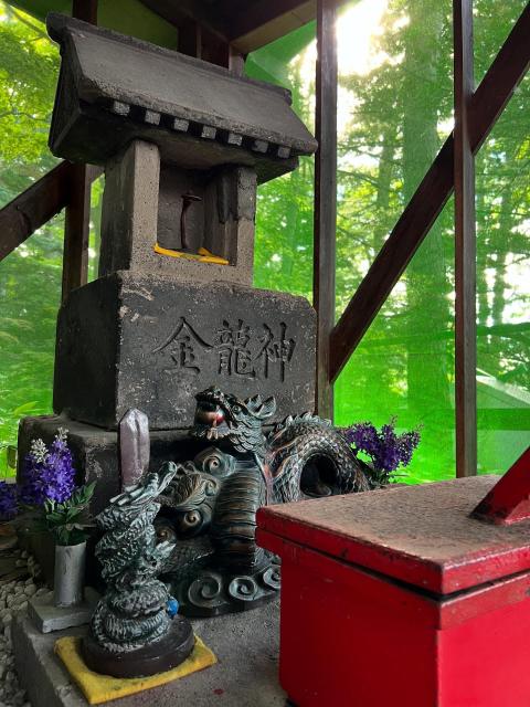 白石神社　神寄谷　金龍神