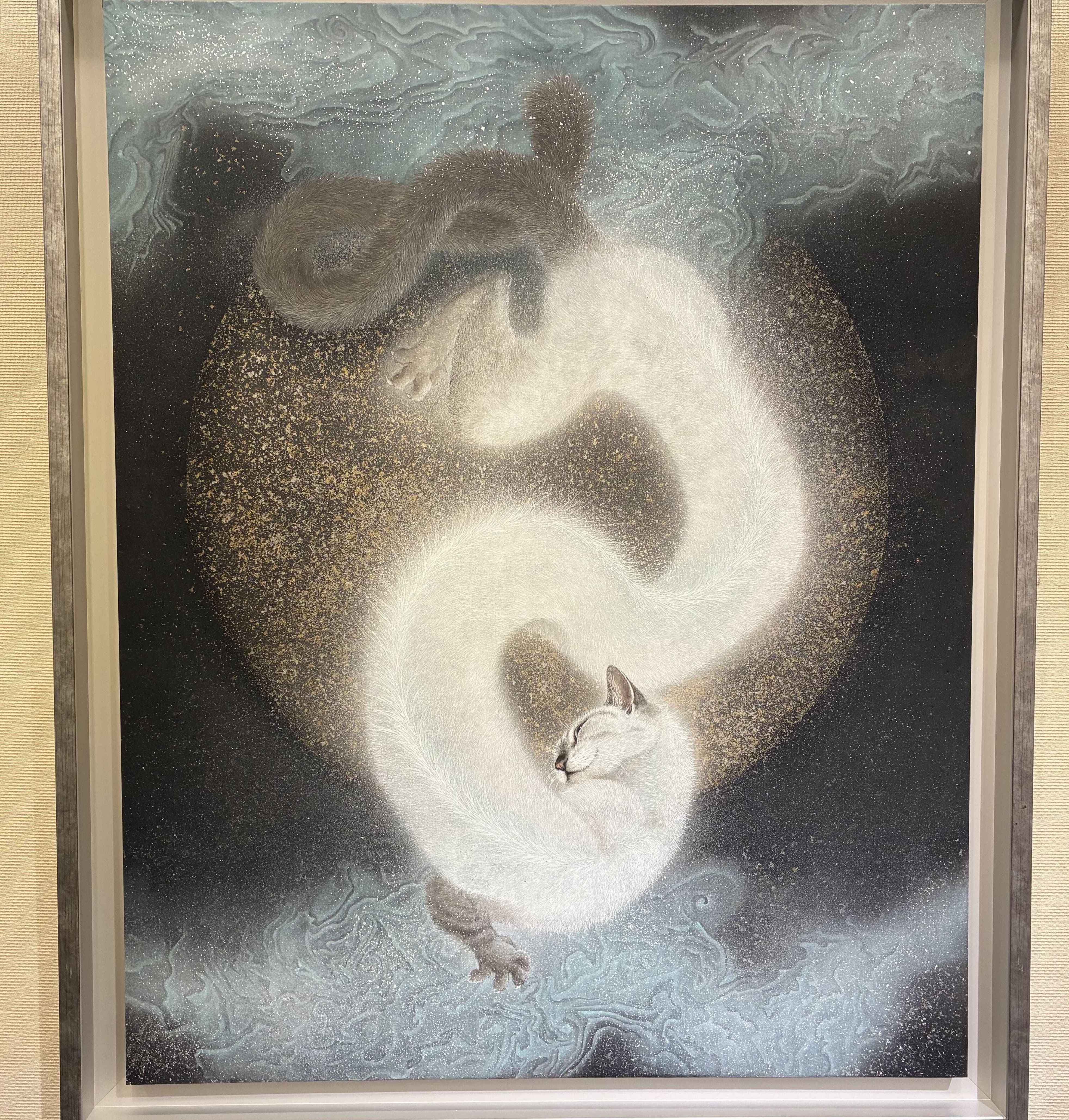 谷地元麗子　龍猫図