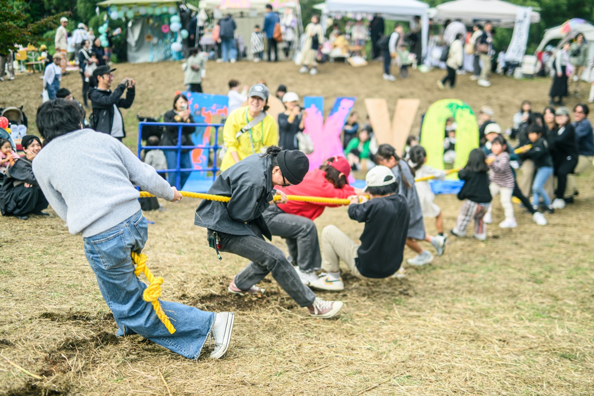 蚤の市の運動会