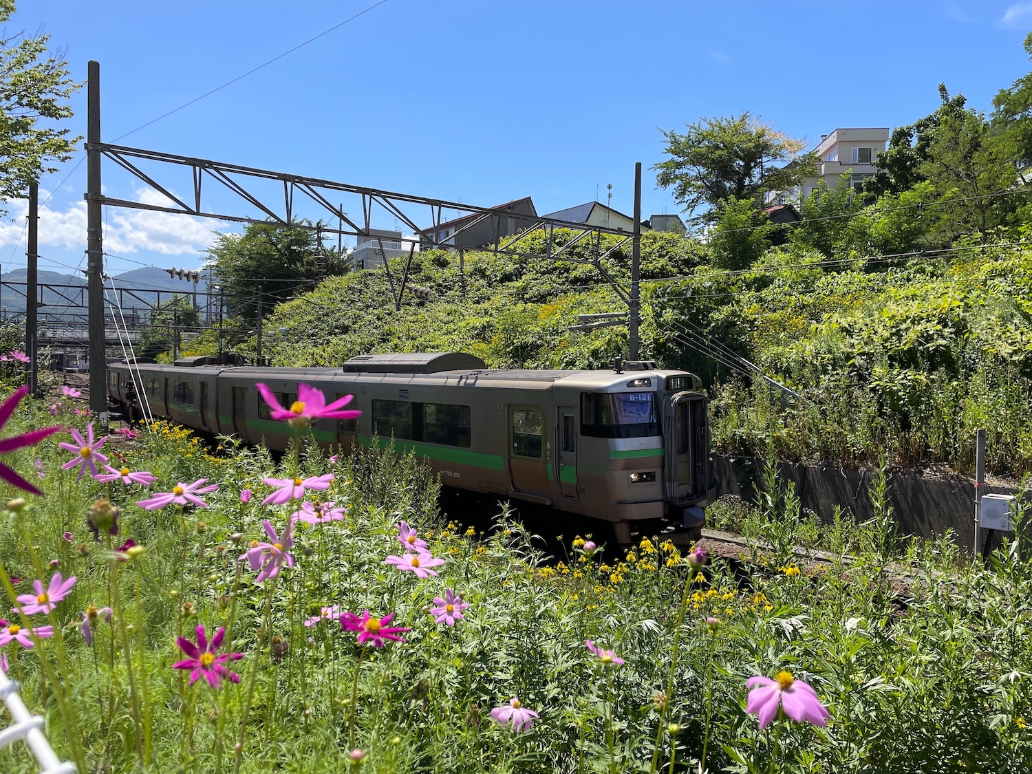 列車　風景